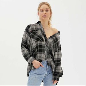 NWT BDG Lachlan flannel button down
